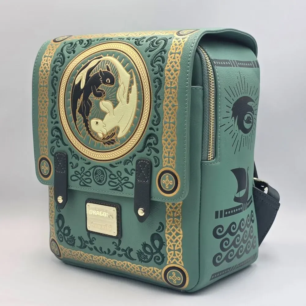 Loungefly DreamWorks How To Train Your Dragon Toothless & Light Fury Backpack